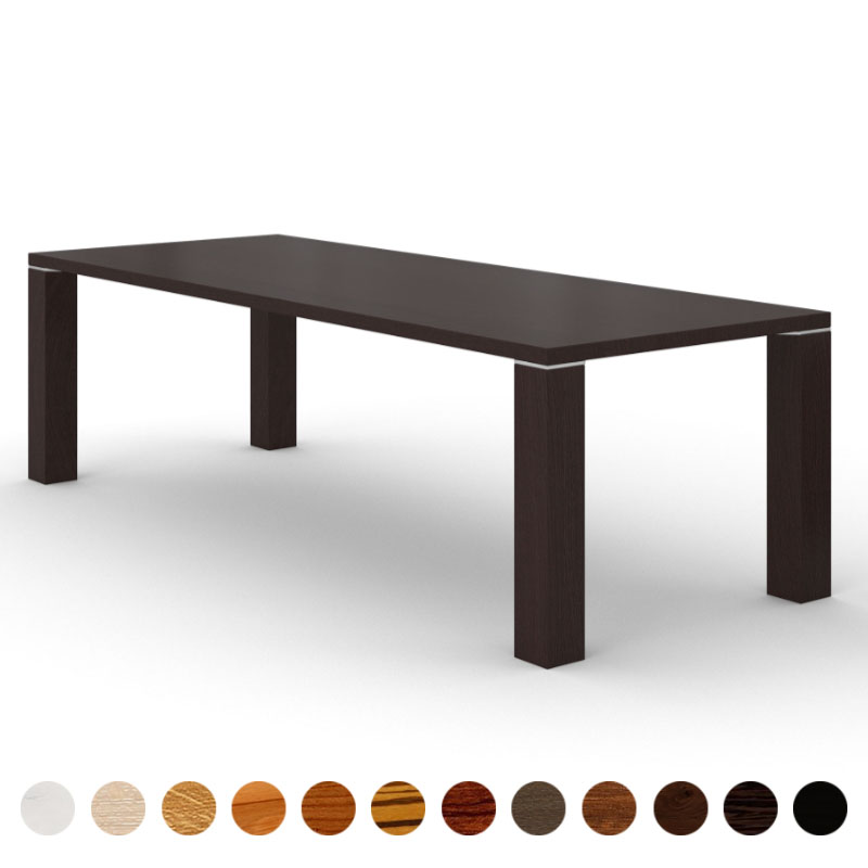 Massiver Holztisch Wenge premium nach Maß Dallas