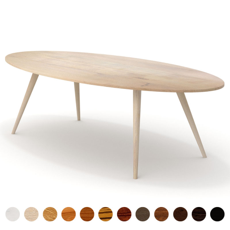 Massivholztisch Eiche-gekälkt exklusiv nach Maß Bochum