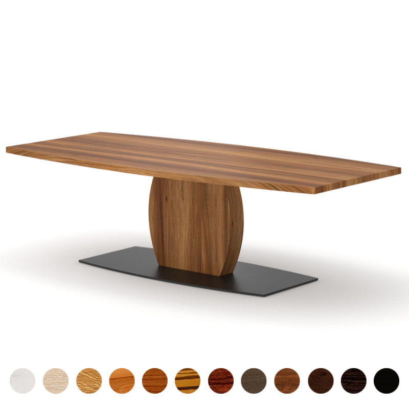 Designertisch Massivholz Ulme konfigurieren Athen