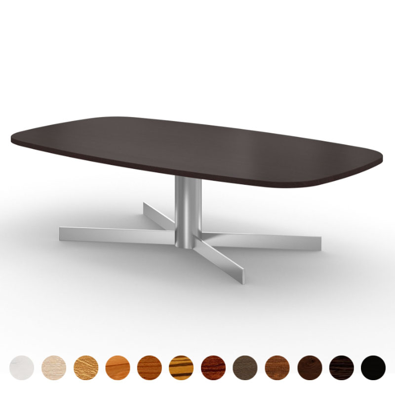 Premium Esstisch mit massiver Holzplatte Wenge Wexford