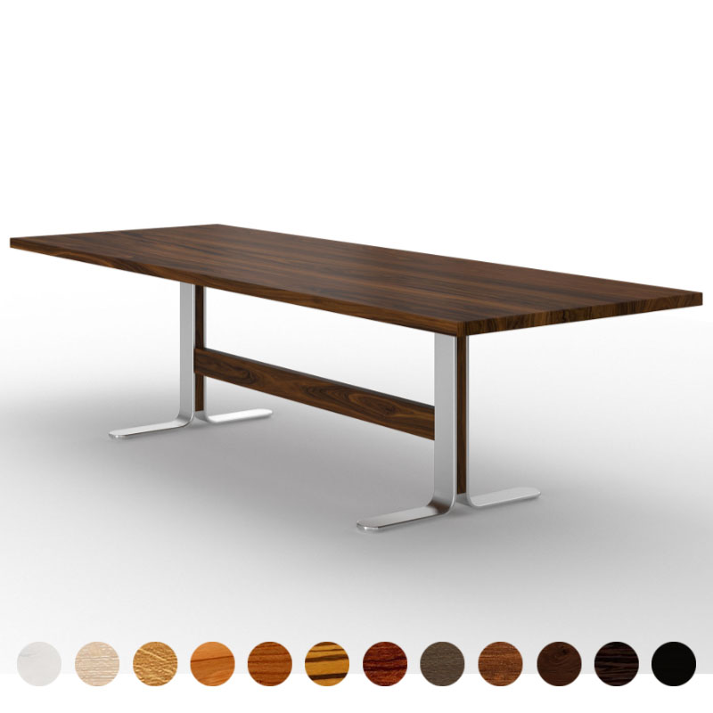 Esstisch Design Massivholz Nussbaum-amerikanisch nach Maß Bradford