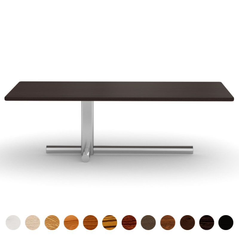 Esstisch nach Maß mit Massivholz Tischplatte Wenge Arezzo