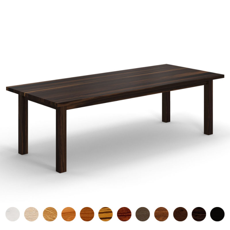 Massivholztisch Oak-smoked premium nach Maß Oxford