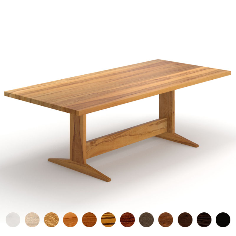 Esstisch aus Massivholz Kernbuche nach Maß Calabria