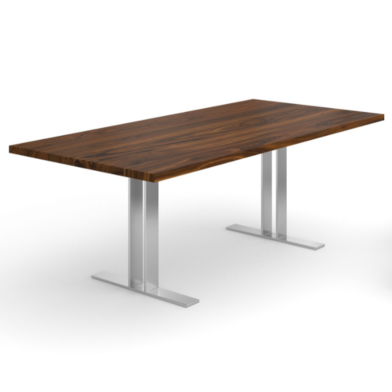 Luxus Esstisch mit Holz Nussbaum-amerikanisch Tischplatte premium Mandal