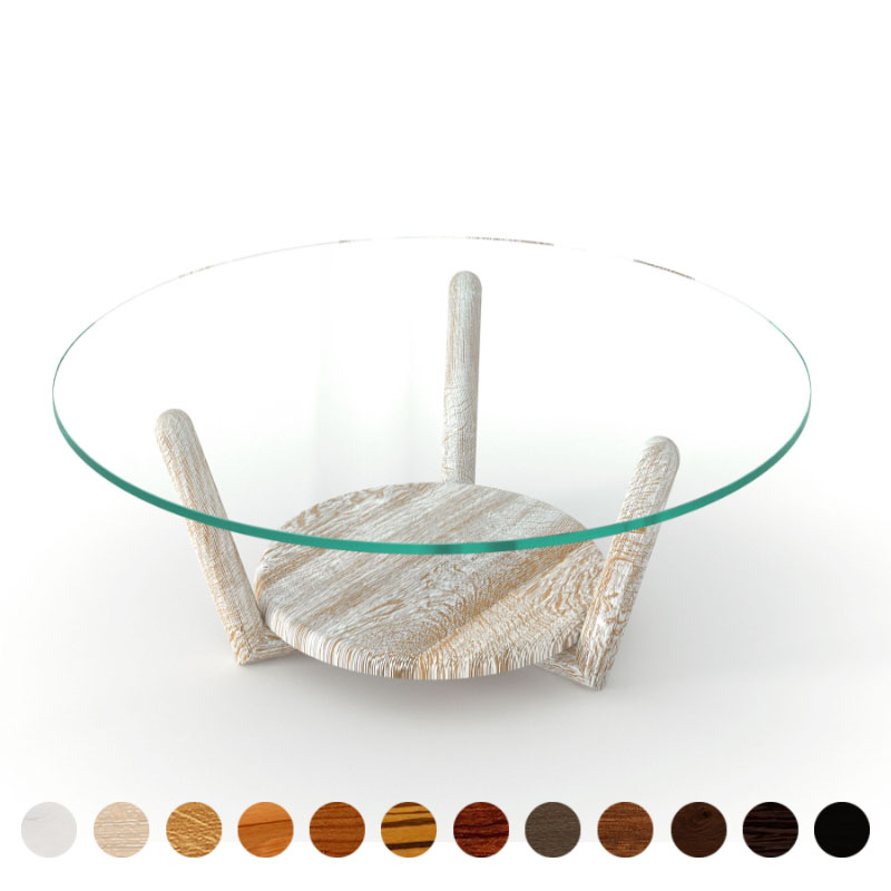 Couchtisch Shabby Chic Eiche handgemacht nostalgisch aber edel und wertbeständig weißer Designer Tisch zum konfigurieren ricon