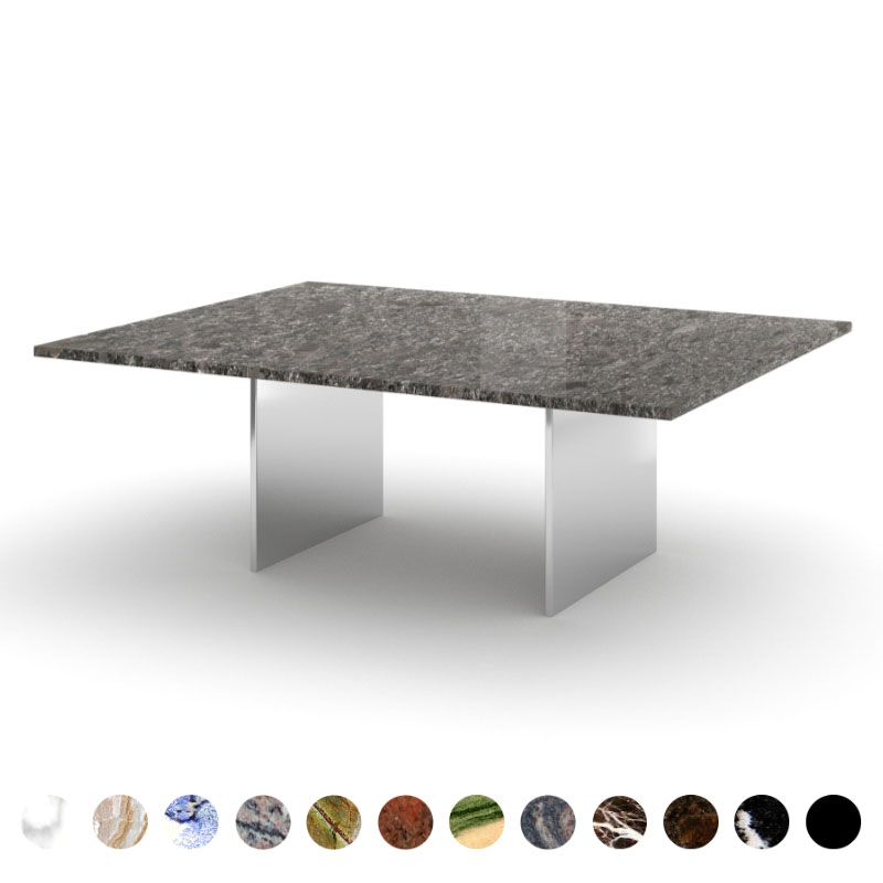 Couchtisch Steel Gray Naturstein konfigurieren Sie Ihren Tisch nach Maß Premium Möbel im ricon manufaktur Shop kaufen inkl. Lieferung