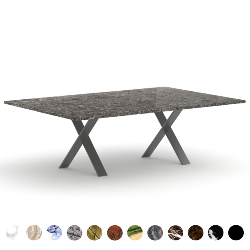 Couchtisch Steel Gray Naturstein konfigurieren Sie Ihren Tisch nach Maß Premium Möbel im ricon manufaktur Shop kaufen inkl. Lieferung
